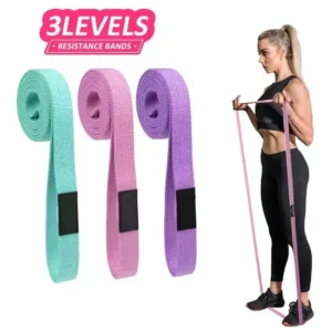 Set x3 Bandas Elásticas Resistencia Tela Progresiva - Tonifica Piernas Glúteos en Casa