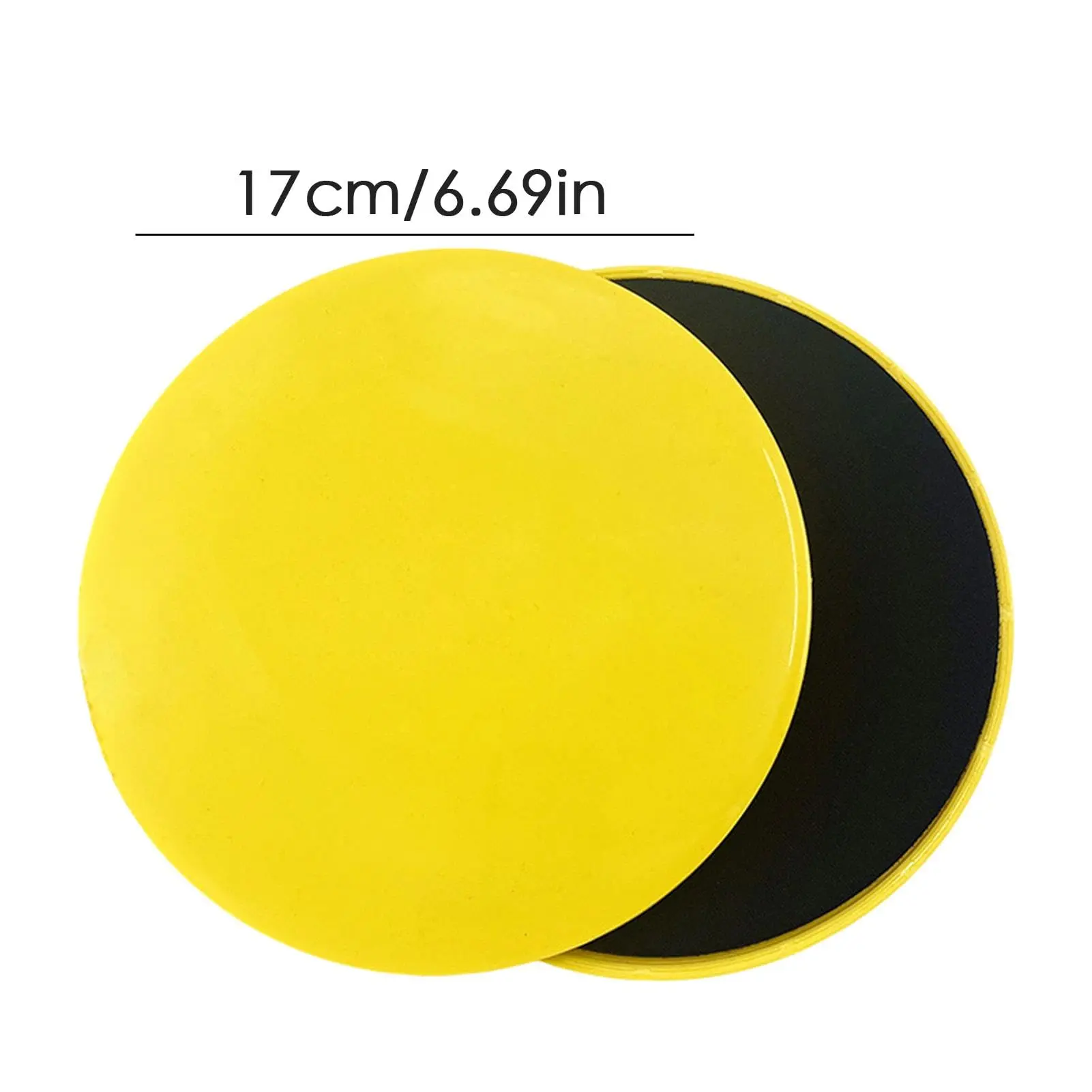 Set x4 Discos Deslizadores Doble Cara Yoga Fitness - Fortalece tu núcleo y piernas sin impacto articular - Imagen 4