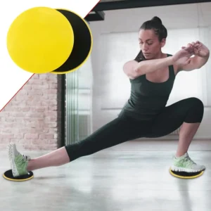 Set x4 Discos Deslizadores Doble Cara Yoga Fitness - Fortalece tu núcleo y piernas sin impacto articular