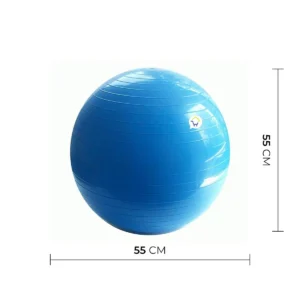 Balón Fitball 55cm para Yoga Pilates y Silla Oficina - Fortalece tu Core y Mejora la Postura