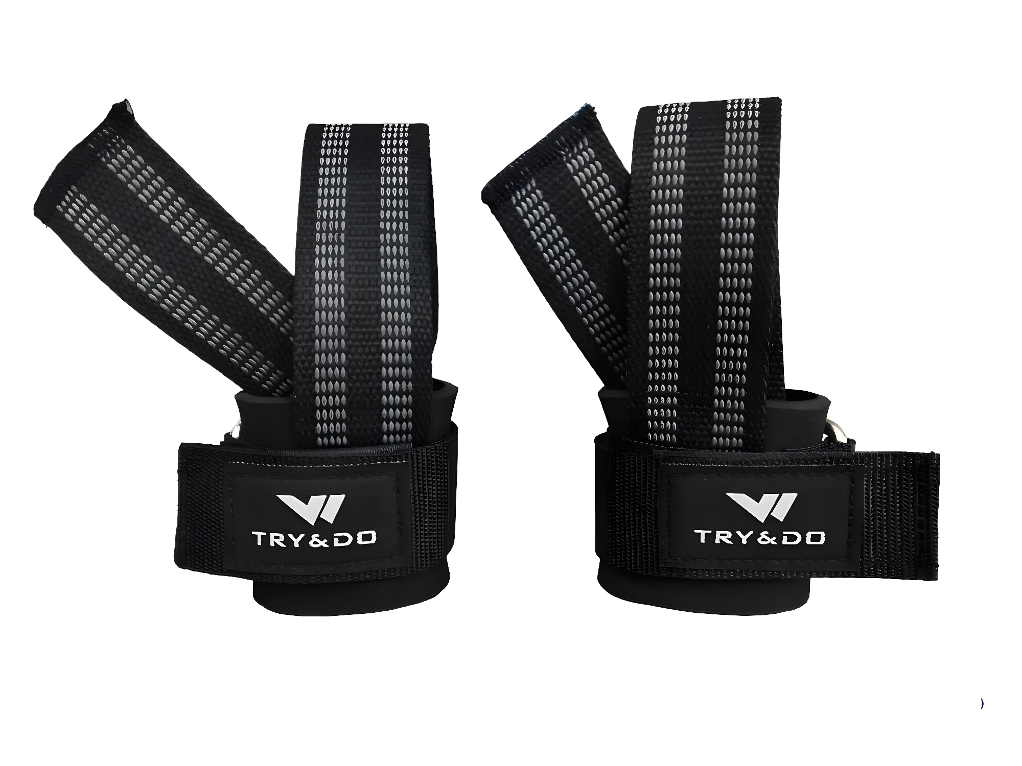 Set x2 Correas Lifting Straps Nylon Alto Rendimiento - Asegura agarre firme y soporta peso muerto - Imagen 3